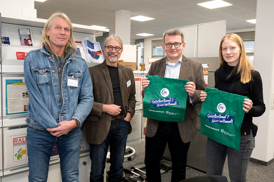 Andreas Tintrup, Michael Kalthoff-Mahnke, Oliver Schmale und Carolina Wolf