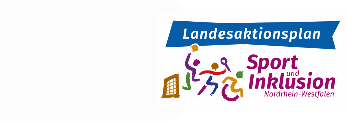 Logo des Landesaktionsplans Inklsuions und Sport.