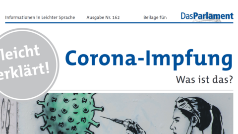 Informationen zur Corona-Impfung in Leichter Sprache