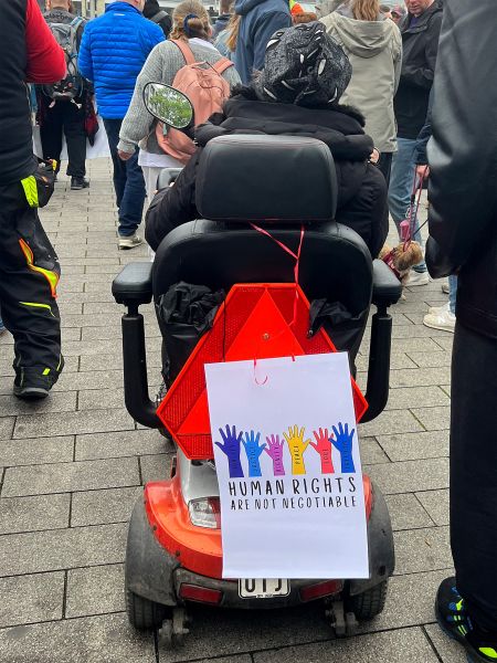 Human rights are not negotiable.