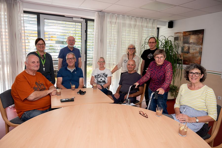 Gruppenfoto Gemeinschaftsraum 