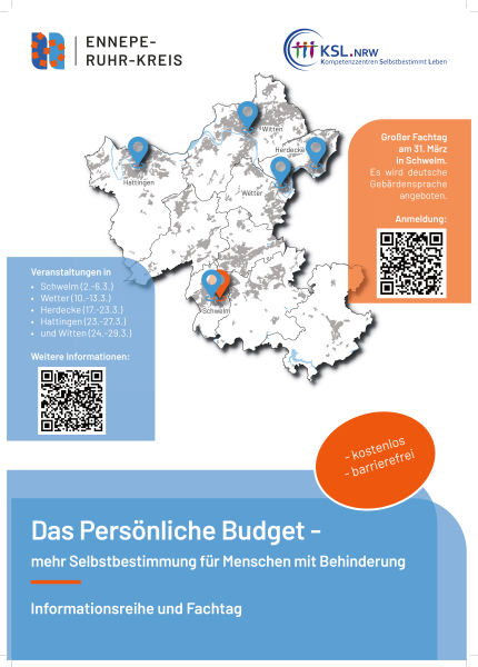 Plakat des Ennepe-Ruhr-Kreises 