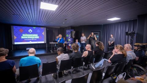 Impression von Dortmund wählt I vom 17. Juni im DKH