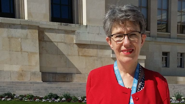 Das Bild zeigt Prof. Dr. Theresia Degener.