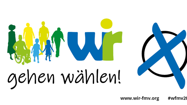 Wir gehen wählen!