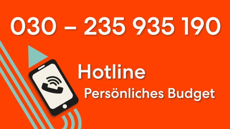 Neue Rufnummer Persönliches Budget