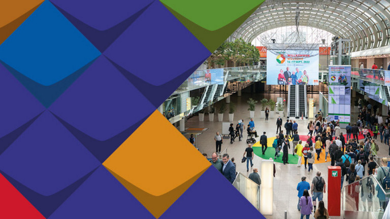 Blick in die Eingangshalle der RehaCare