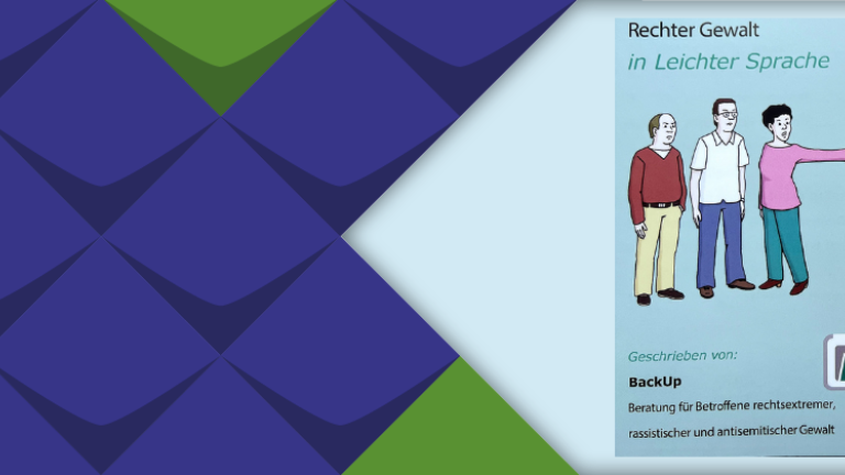 Banner Back Up Ratgeber Leichte Sprache